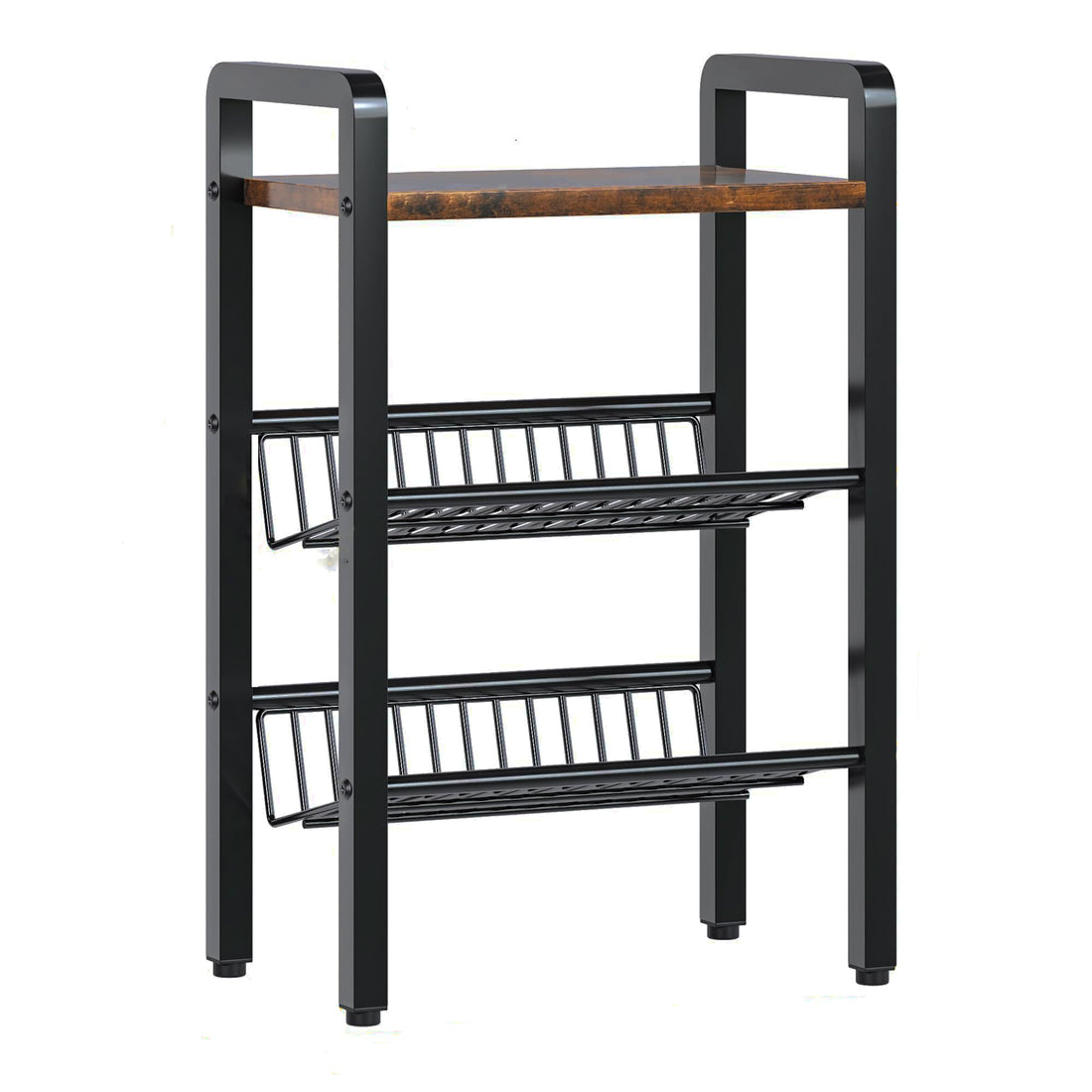 Spice Rack Organizer - 3-Tier Countertop & Cabinet Shelf Storage